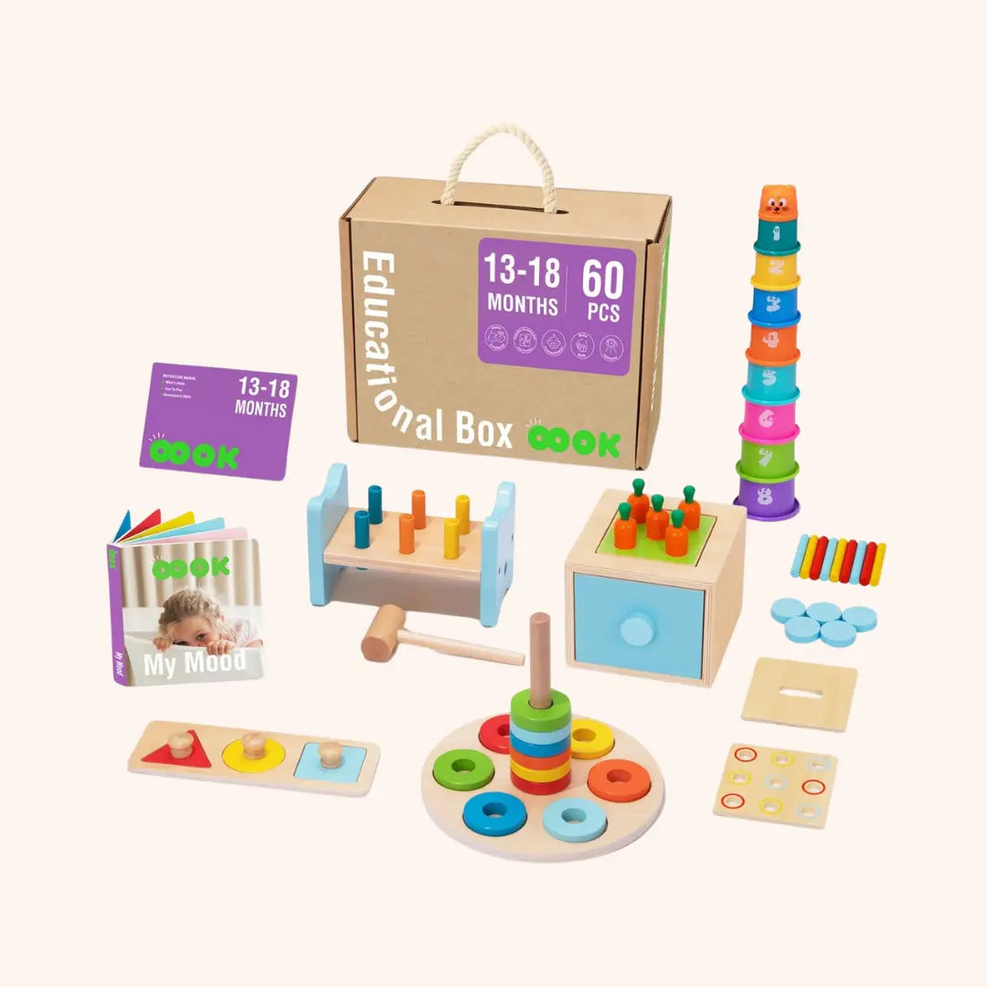 Montessori Toddlers Play Kit 13–18 månader