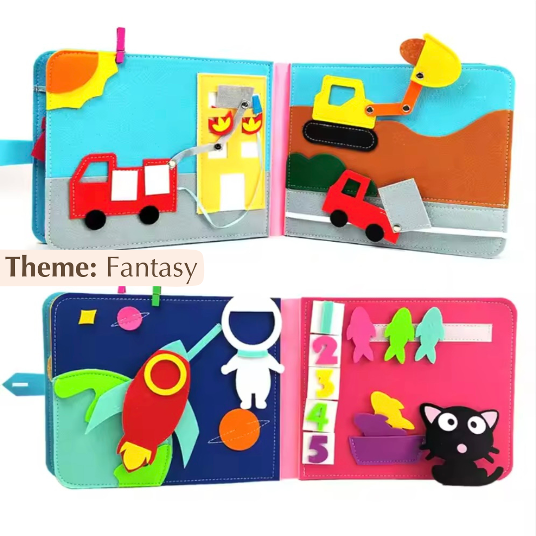Toddlers Felt Board Book