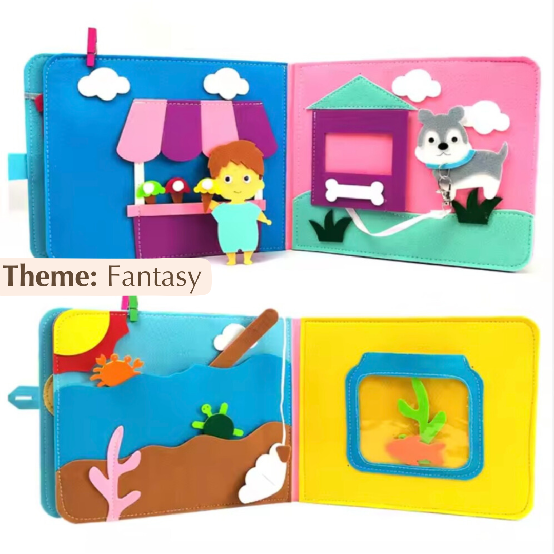 Toddlers Felt Board Book