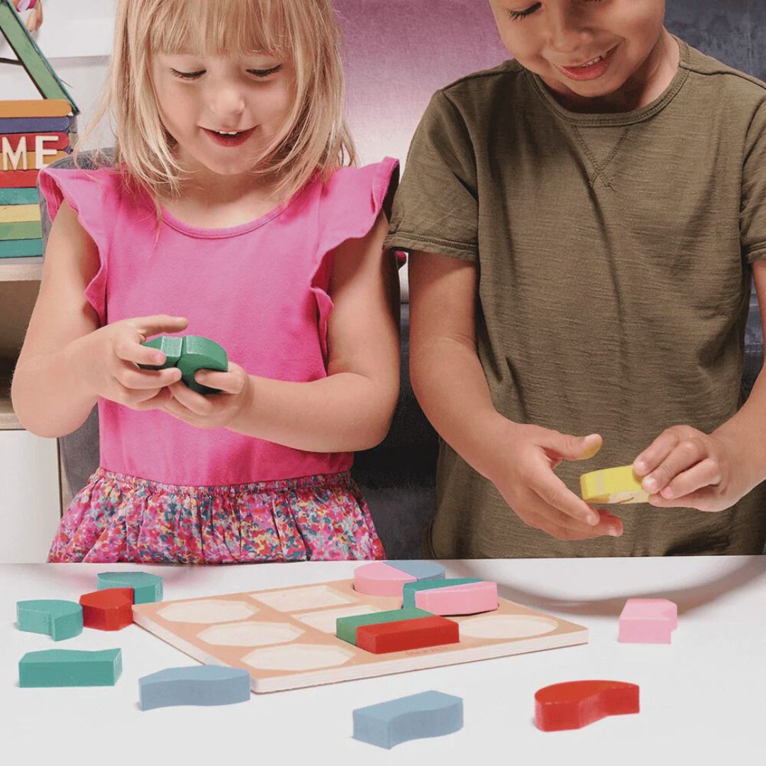 Wooden Shape Matching Board