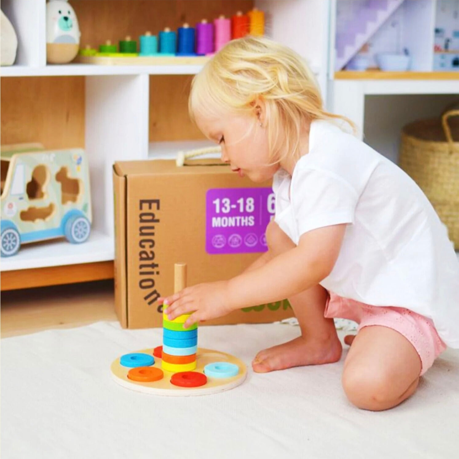Montessori Toddlers Play Kit 13–18 månader