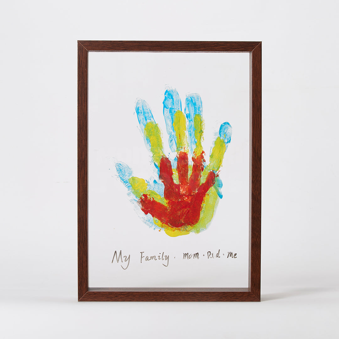 Toddlers Handprint Frame – Handavtryckstavla för hela familjen