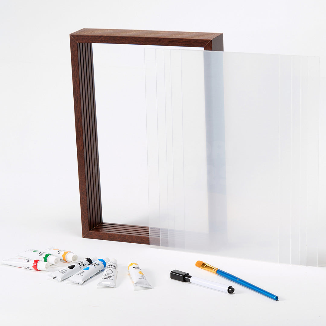 Toddlers Handprint Frame – Handavtryckstavla för hela familjen