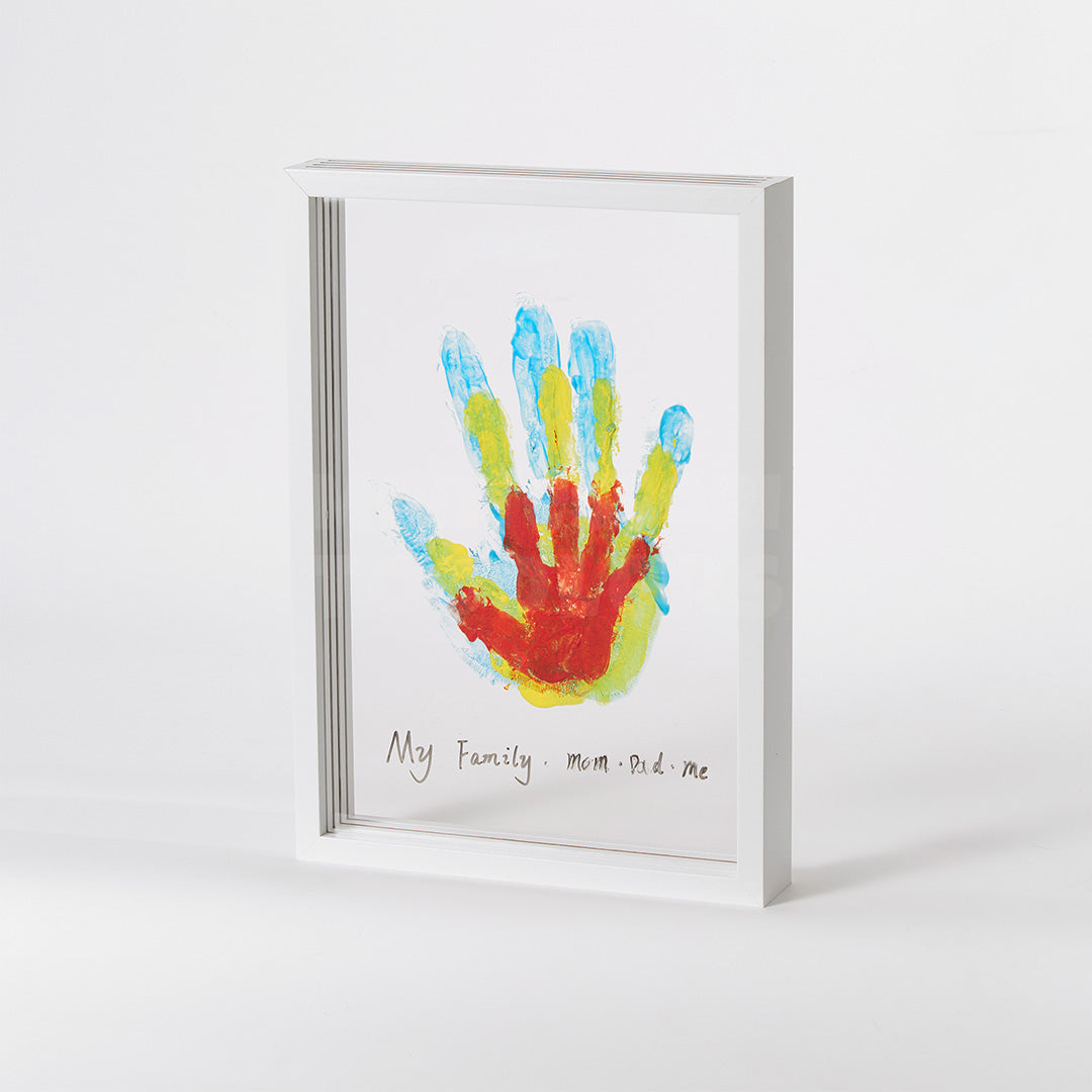 Toddlers Handprint Frame – Handavtryckstavla för hela familjen