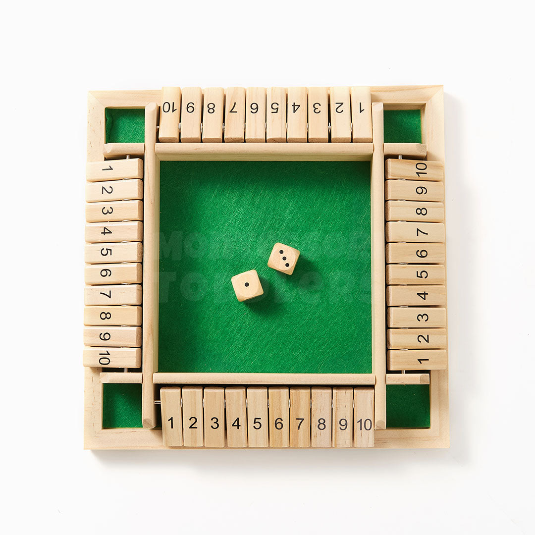 Shut the Box Dice Game - Tärningsspelet som gör matte kul!