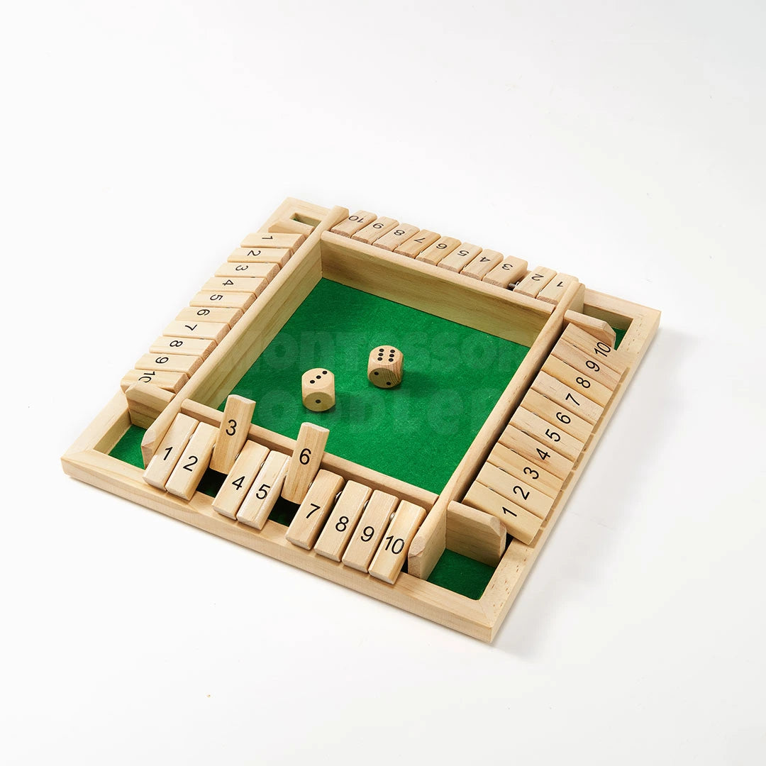 Shut the Box Dice Game - Tärningsspelet som gör matte kul!