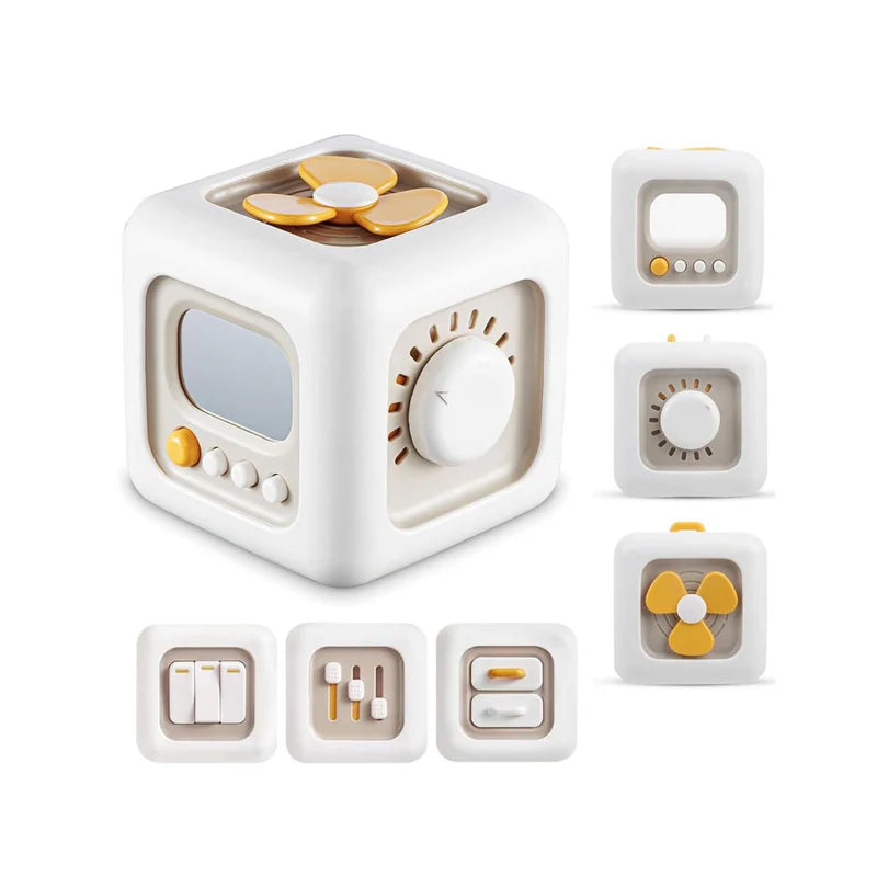 Toddlers Cube – 6 aktiviteter i en kub