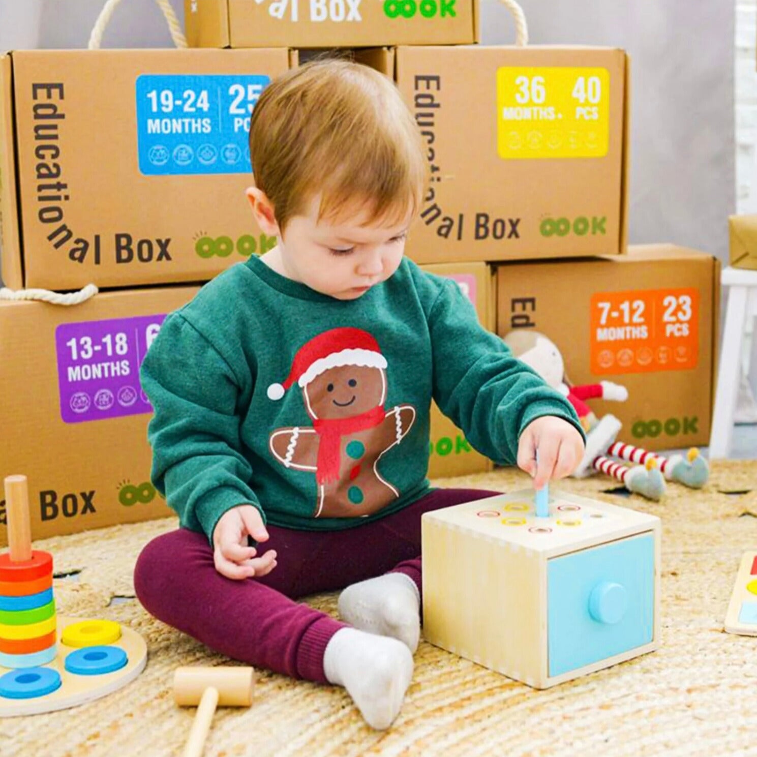 Montessori Toddlers Play Kit 13–18 månader