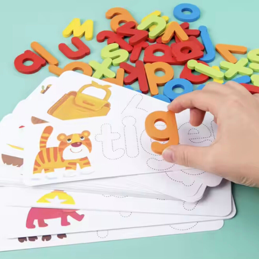 Toddlers Alphabet Puzzle - Staving begynner her!