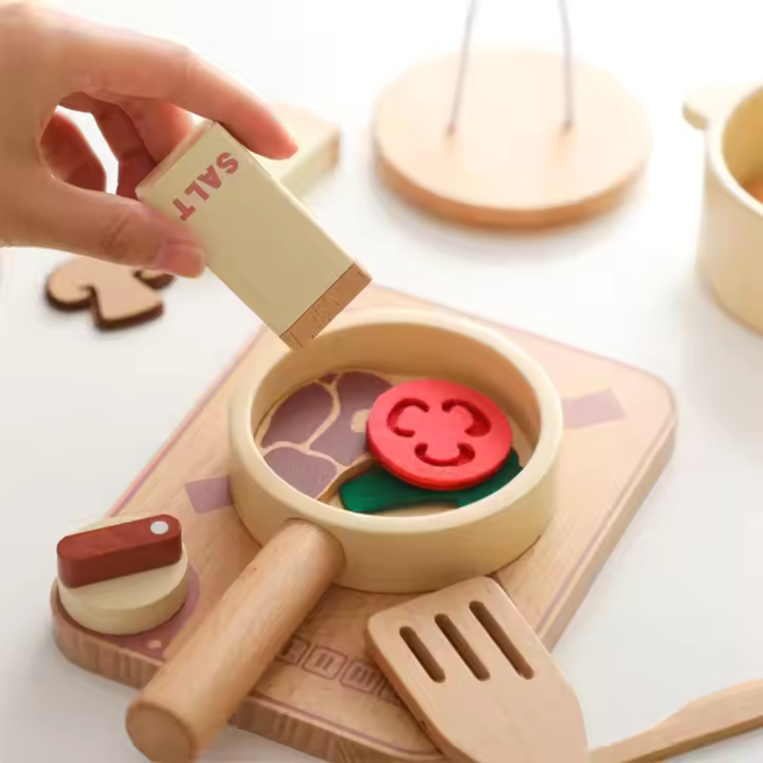 Toddlers Wooden Chef Set – Play Like a Masterchef!