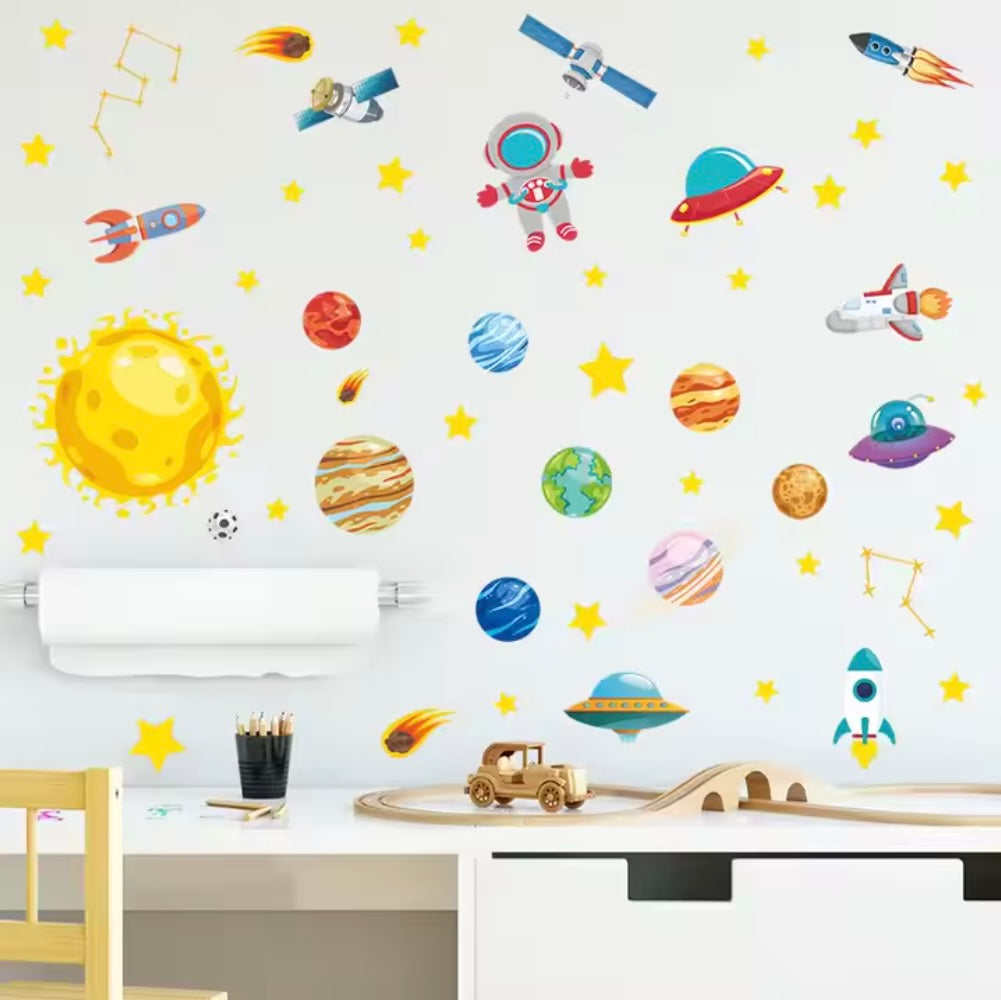 Toddlers Space Wallpaper - En reise mot stjernene!