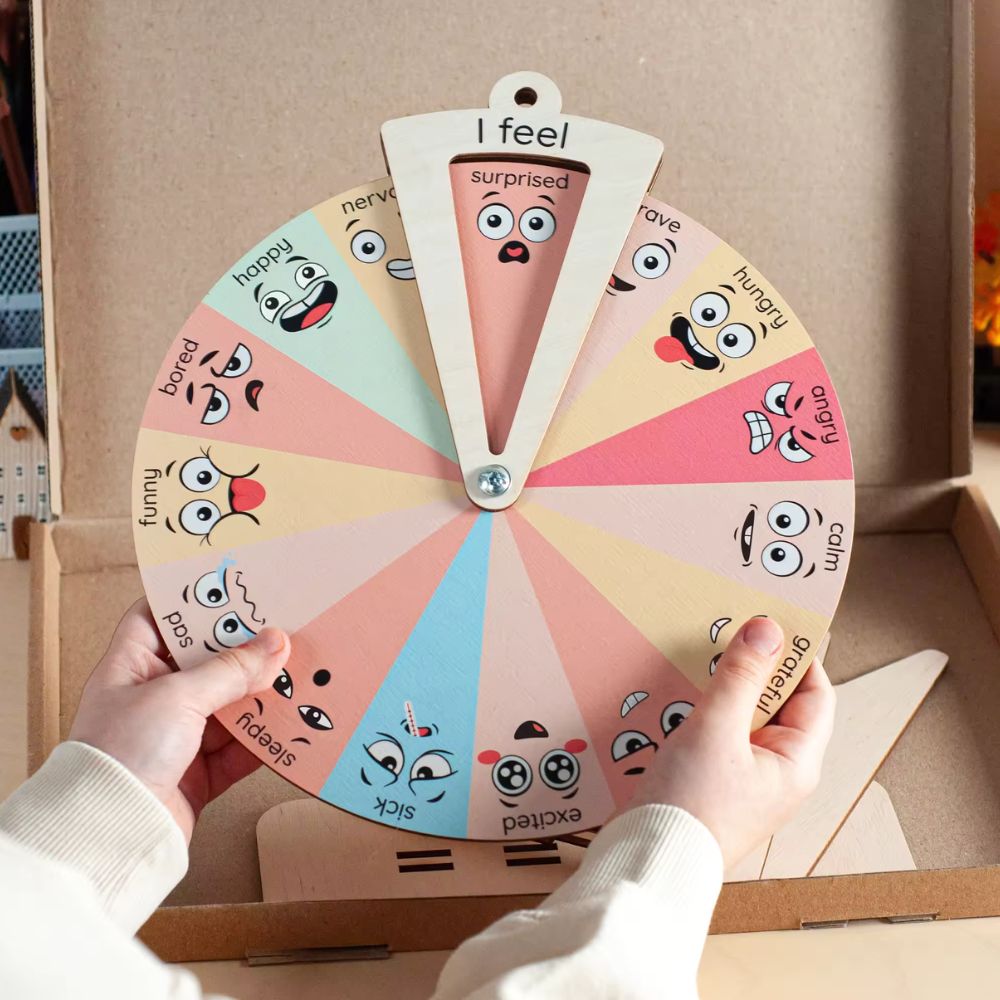 Toddlers Emotion Wheel - Hjelper barn med å forstå følelsene sine