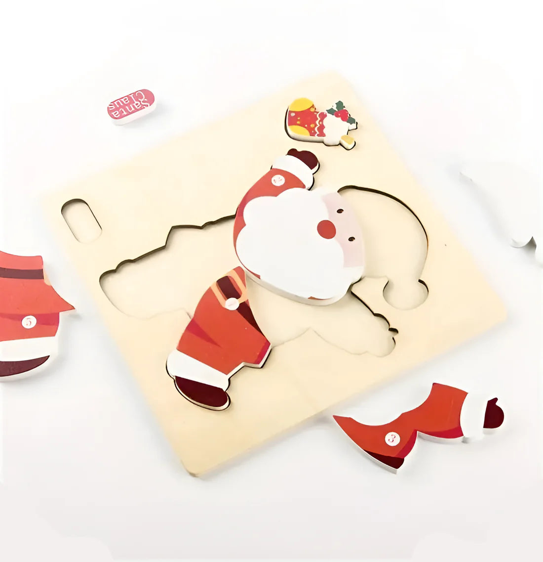 Toddlers Christmas Puzzle – 4 stk puslespill med juletema