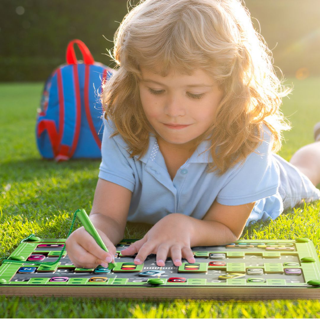 Toddlers Parking Maze - Motivates Children to Learn the Alphabet