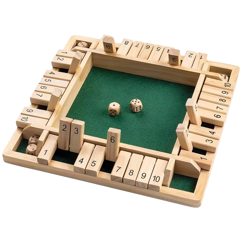 Shut the Box Dice Game – Promotes math skills through fun gameplay